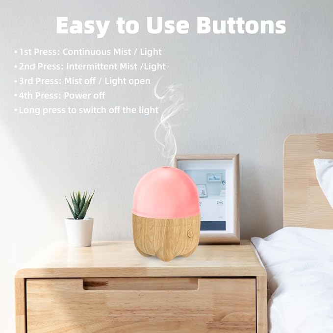 150ML Rechargeable Battery Essential Oil Diffuser, Portable Cordless - Image 6