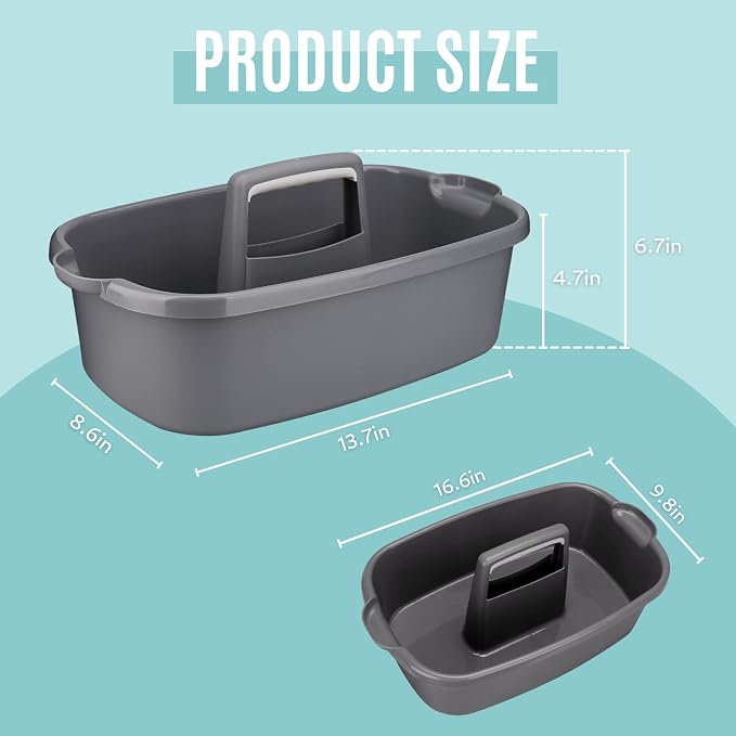 Cleaning Supplies Caddy, Household Tools Organizer - Image 4