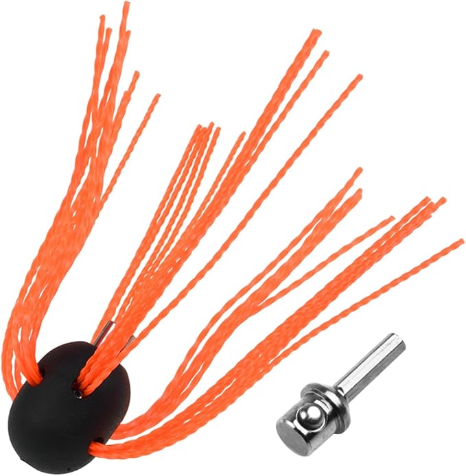Chimney Sweep Brushes Replacement, 1/2'' External Thread, Brush Cleaning Range by Drhomeam