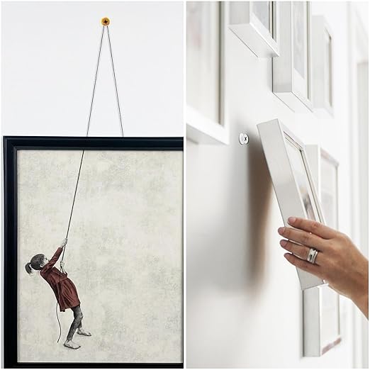 KURUI Wall Anchors Kit for Hanging Wall Art Decor, Plant Hooks, 135 Screws and - Image 6