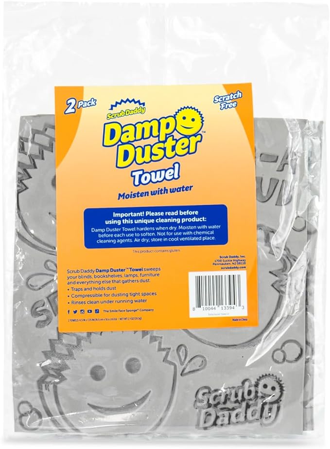 Scrub Daddy Damp Duster Towel by ScrubDaddy