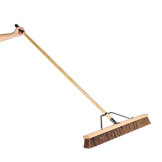 Restaurantware-Clean Tek Professional 30 Inch Push Broom, 1 Heavy-Duty Broom - Image 9