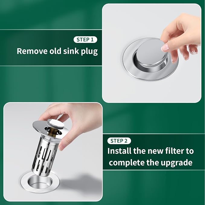 3 in 1 Sink Drain Strainer - Image 6