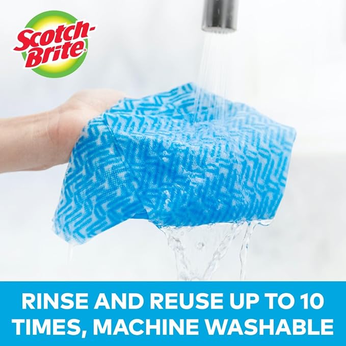Scotch-Brite Multi-Purpose Wipes, 6 Rolls, 40 Sheets Per Roll, 240 Sheets Total - Image 2