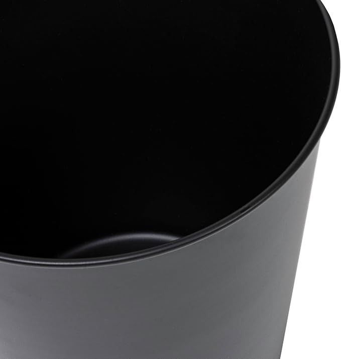 happimess HPM1113A-SET2 Nolan Modern Classic Smooth Steel 2 Gal Waste Bin - Image 4