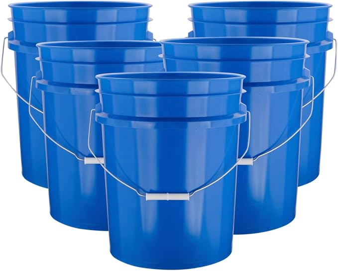 House Naturals 5 Gallon Premium HPDE Plastic Bucket by House+Naturals