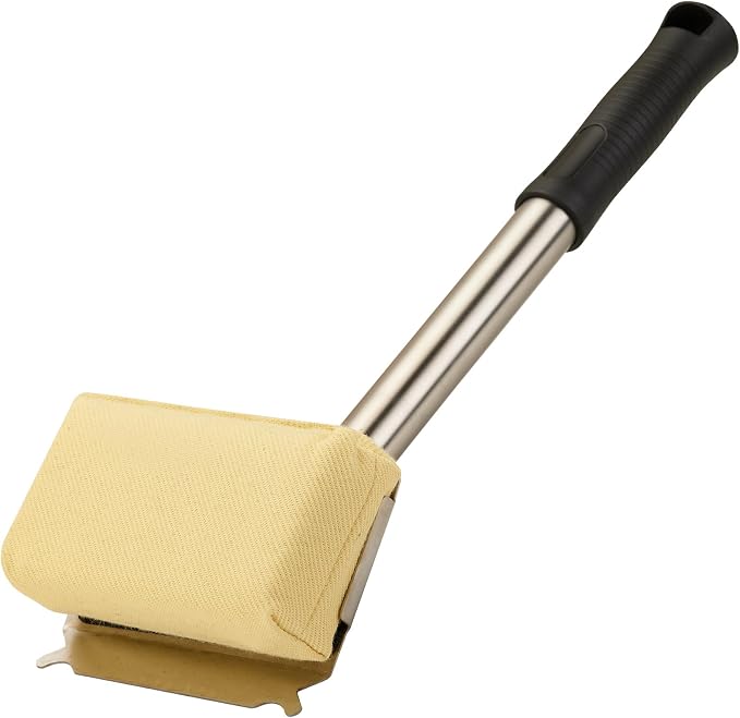 Bristle-Free Steam Grill Brush for Outdoor Barbecue, Safe for Cast Iron Grates by Unknown