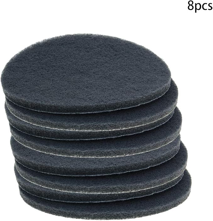 Auniwaig 1000-Grits 7 Inch Scrubber Scouring Pads, Drill Scuffing Disc Hoop and - Image 6