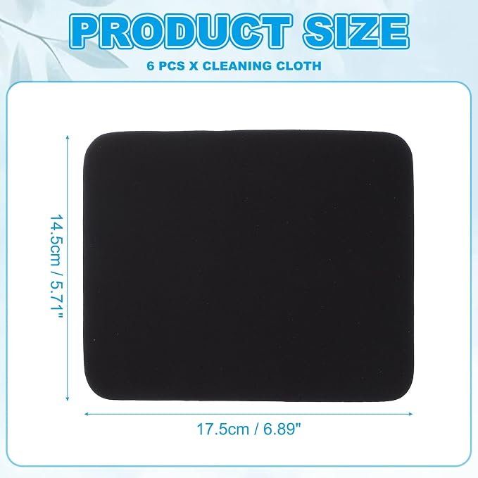PATIKIL Glasses Cleaning Cloth 6.9" x 5.7" - Image 2