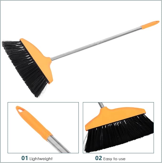 Housoutil Soft Bristle Broom - Image 3