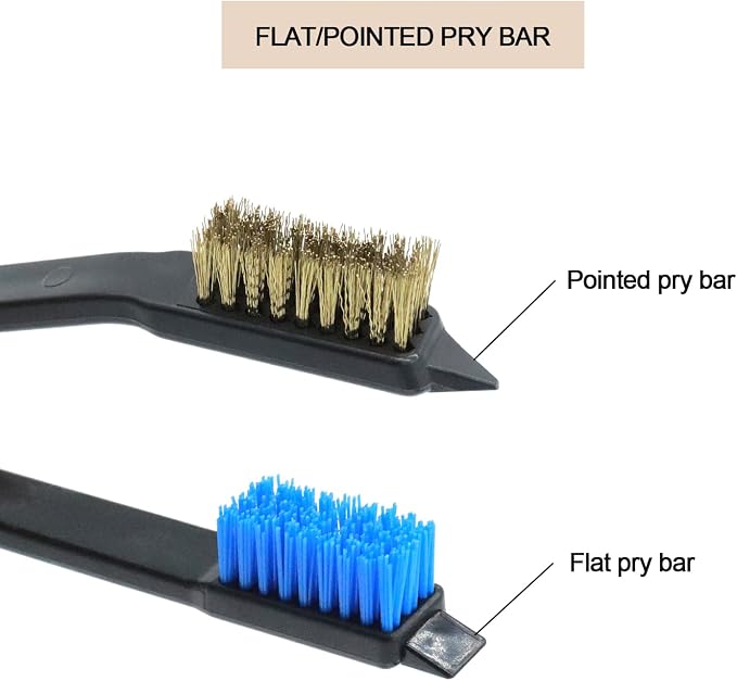 Gun Cleaning Brushes Picks Kit Set Brass Copper Steel Nylon Stainless Steel - Image 6