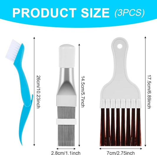 AC Fin Comb, 3-in-1 Set Coil Brush HVAC - Image 2