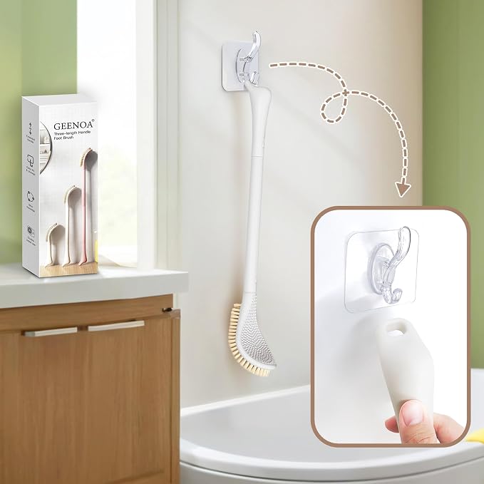New Foot Brush with Adjustable Long Handle, 3-in-1 Foot Scrubber - Image 7