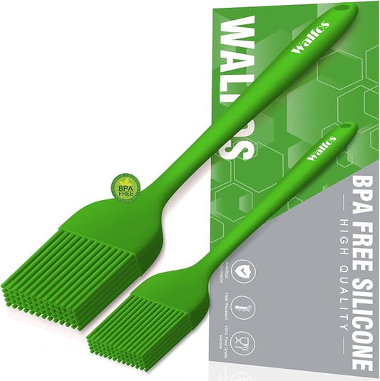 Walfos Silicone Basting Pastry Brush, Heat Resistant Pastry Brush Set, Strong by Walfos