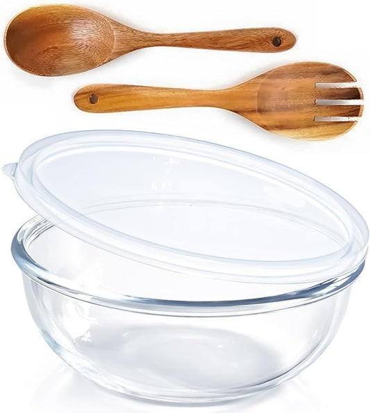 6.2Quart Large Glass Bowls by Ronanemon