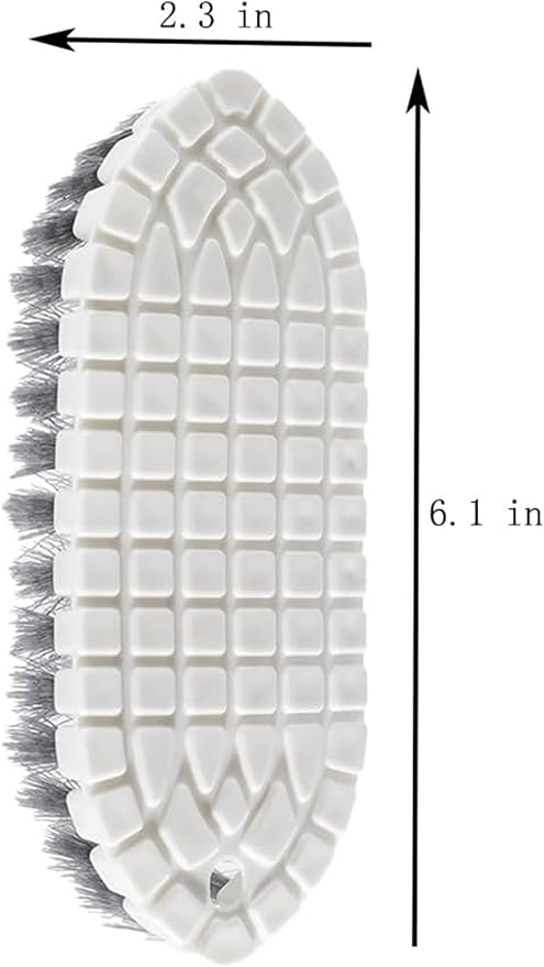 2 Pcs Without Dead Corner Multi Purpose Heavy Duty Scrub Brush, Heavy Duty Hand - Image 2