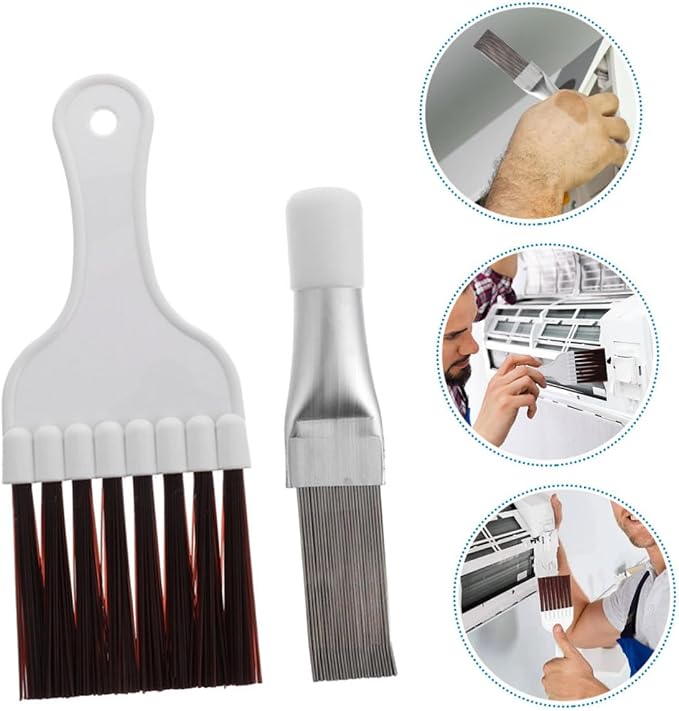 Cabilock 5sets Air Conditioner Fin Cleaning Tool Brush Comb Kit - Image 9