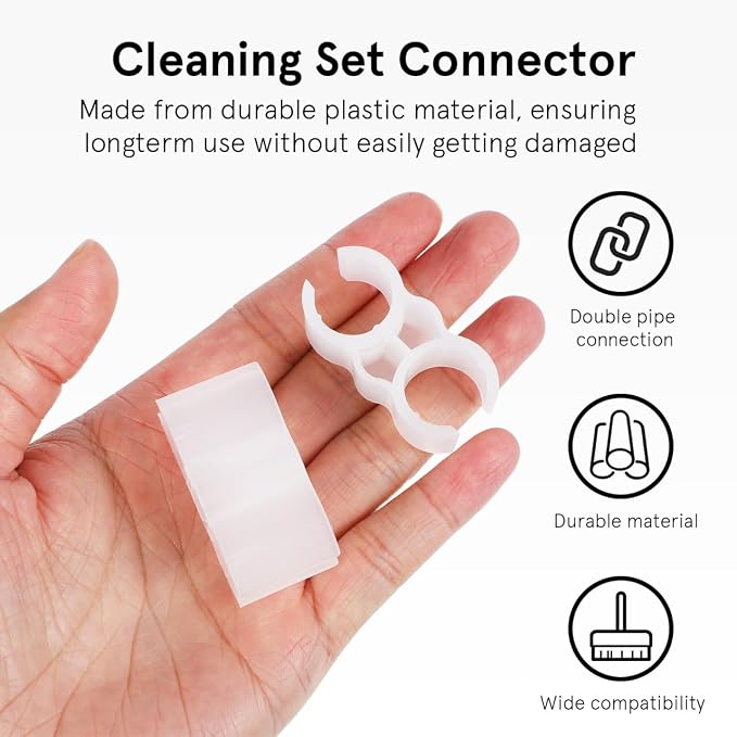 2pcs Double Port Grip Pipe Clips - Image 3