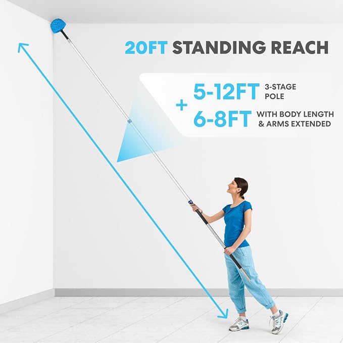 Simpli-Magic 5-to-12 Foot Cobweb Duster - Image 4