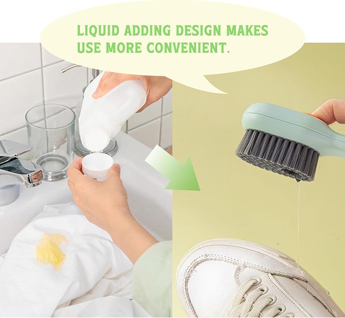 Soap Dispenser Scrub Shoe Brushes - Image 6