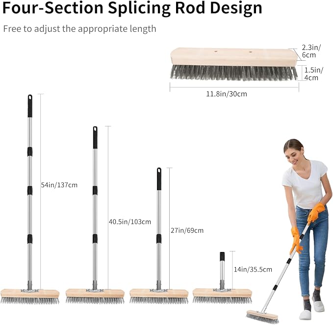 Stainless Steel Wire Scrub Brush - Image 3