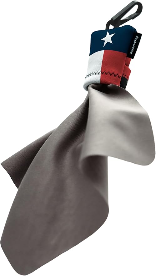 SPUDZ Ultra Microfiber Lens Cleaner – Closable Pouch, Washable – by ALPINEINNOVATIONS