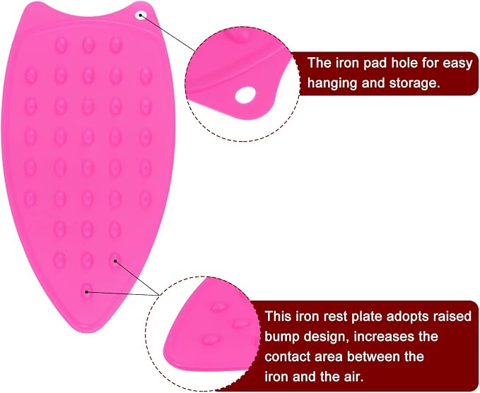 HARFINGTON 2pcs Silicone Iron Rest Pad - Image 4