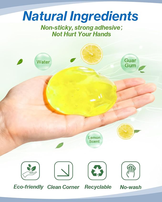 Car Cleaning Gel, Reusable Car Cleaning Putty - Image 8