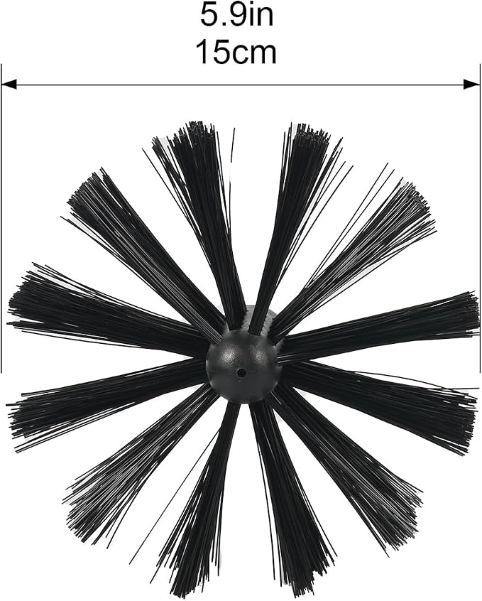 ‌AOGYikang 6” Chimney Brush Head - Image 2