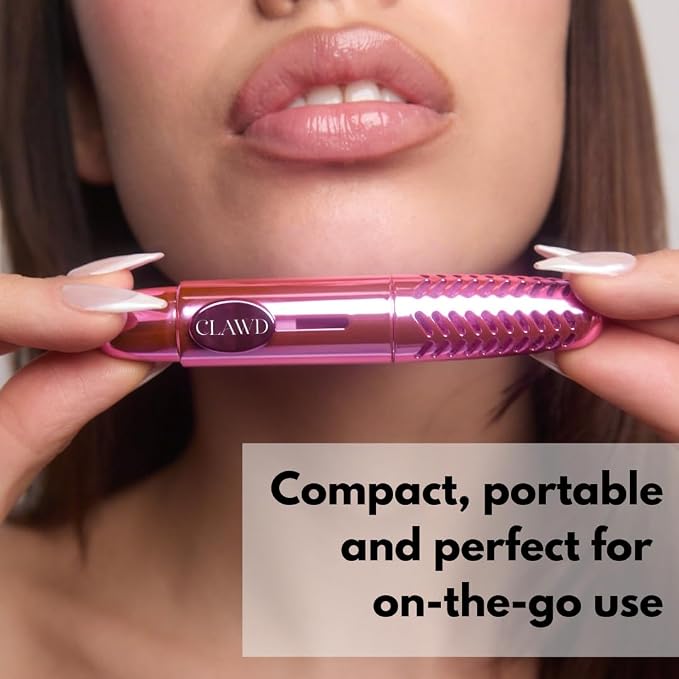 CLAWD Nail Brush for Cleaning Fingernails | Soft Bristle Portable Travel Nail - Image 3