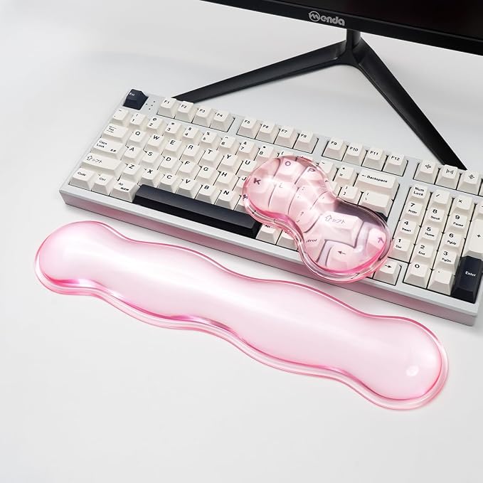 Clear Gel Mouse Wrist Rest, Comfort & Support - Image 3