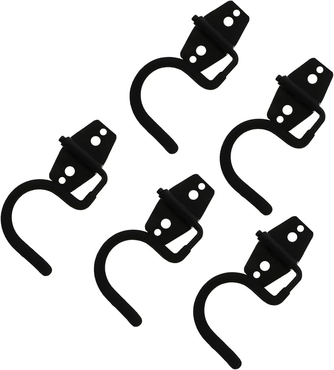 Angoily Broom Hooks 5PCS Broom Mop Hook Wall Hangers Heavy Duty Wall Mounted - Image 8