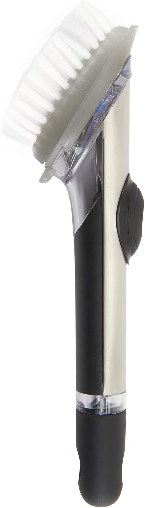 OXO Steel Soap Dispensing Dish Brush 10 in - Image 3