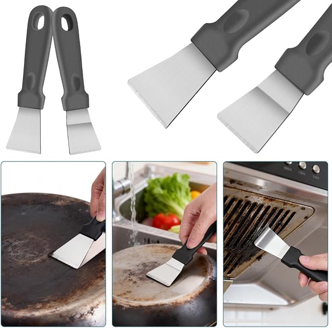 11PCS Crevice Cleaning Brush Set, Groove Gap Cleaning Tool Hard Bristle Recess - Image 6