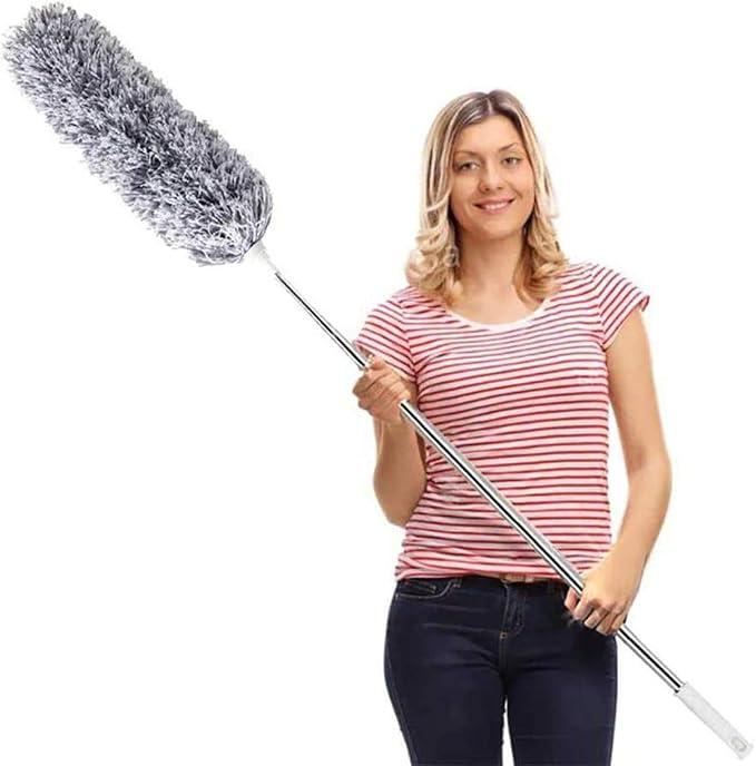 DELUX Microfiber Feather Duster Extendable Duster by DELUX