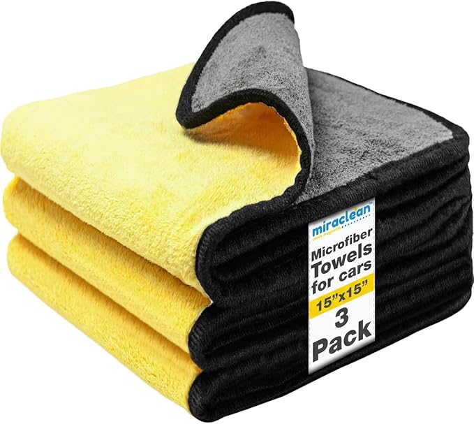 Microfiber Towels for Cars by MIRACLEAN