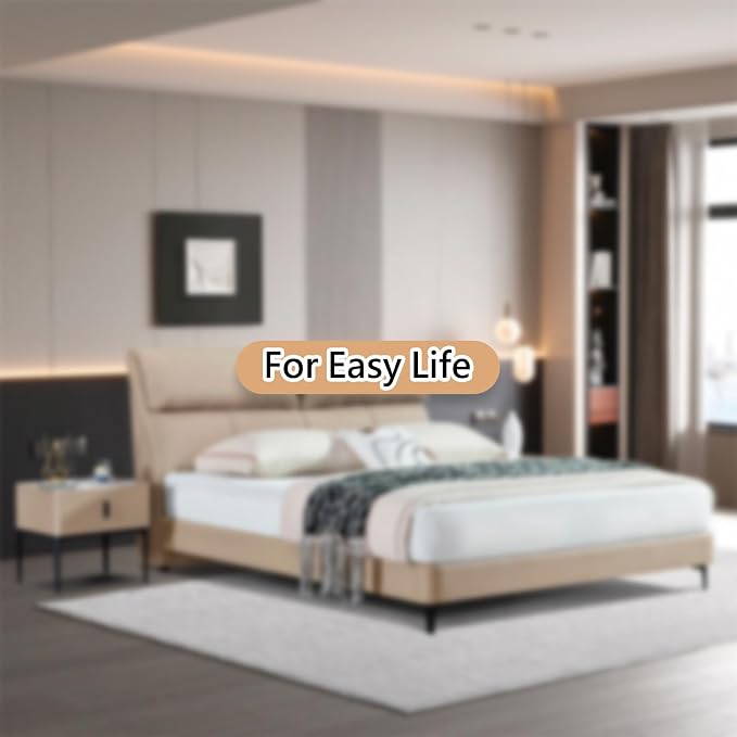4 Pcs Bed Frame Toe Protectors, Non-Adhesive Bed Frame Leg Covers - Image 7