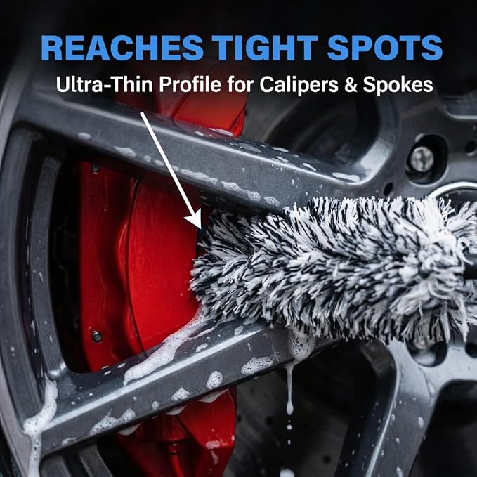 9PCS Pro Wheel & Tire Cleaning Kit - Image 2