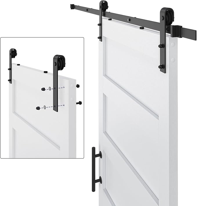 34in x 84in Sliding Barn Door - Image 7