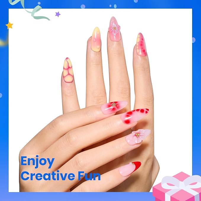 Beetles Blooming Gel 15ml Clear Uv Led Blossom Nails Gel Polish - Image 5