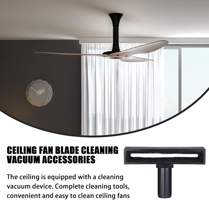 Ceiling Fan Blade Cleaner Ceiling Fan Vacuum Attachment Vacuum Duster - Image 6