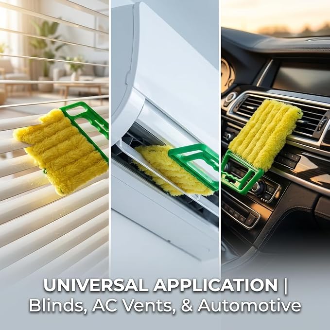 Blind Cleaner Tool, Mini Blind Duster Brush, Venetian Blind-Dust-Cleaner - Image 3