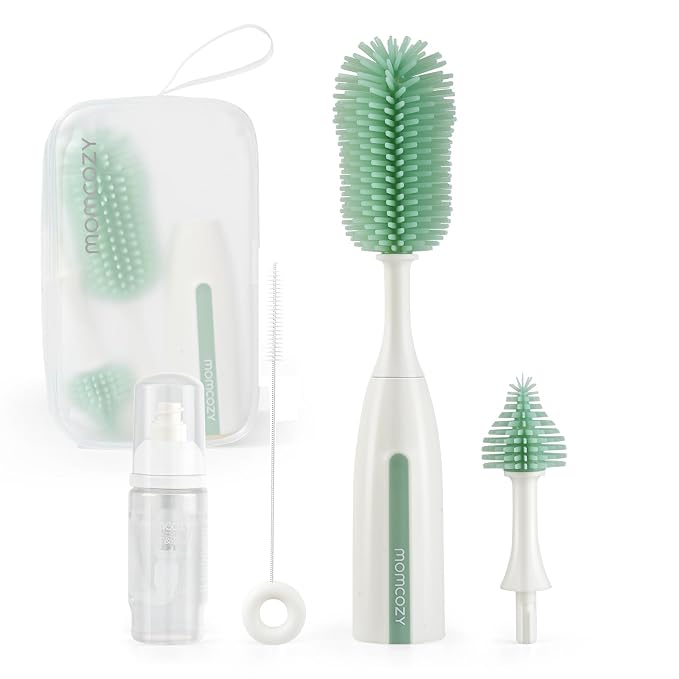 Momcozy Bottle Brush Kit Pro, Innovative Push-Press Design - Image 3
