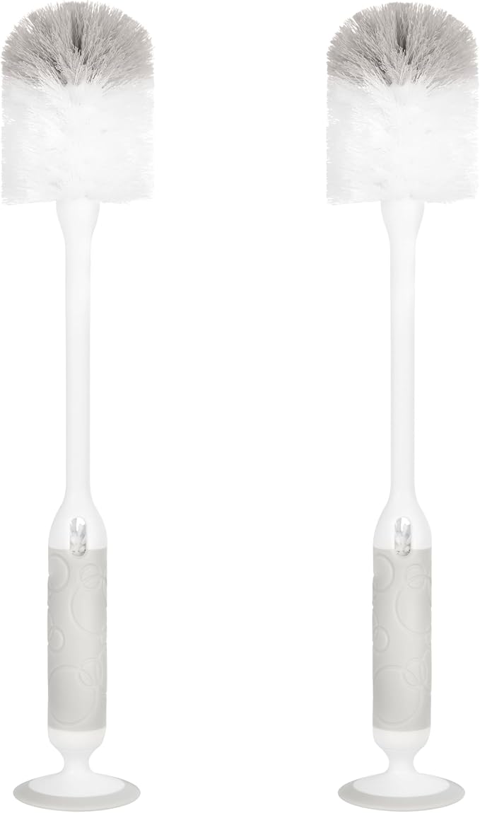 Ubbi Deluxe Baby Bottle Brush Set, Bottle Brush and Nipple Brush by Ubbi