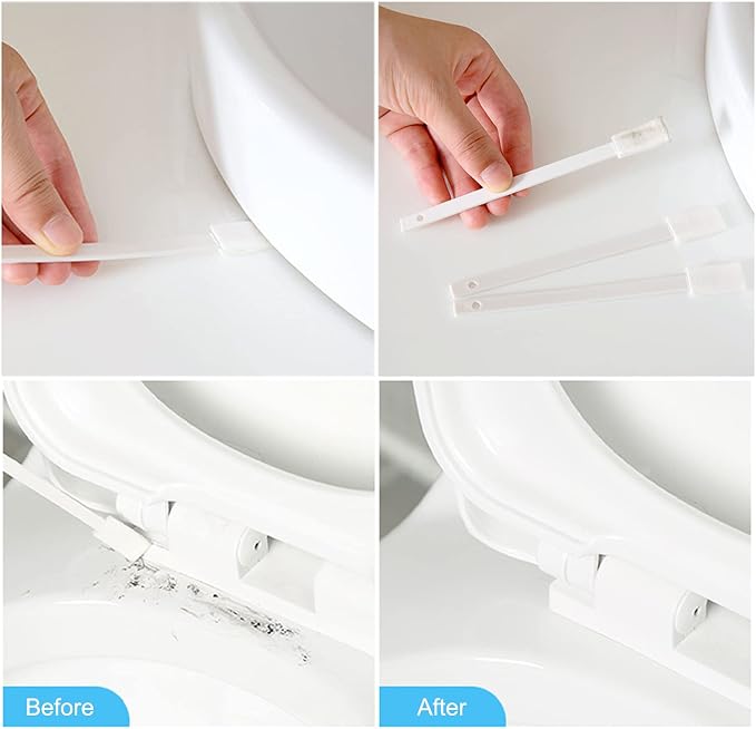 Disposable Crevice Cleaning Brushes, Disposable Toilet Bowl Brushes Crevice - Image 6
