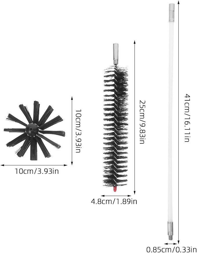 Chimney Cleaning Brush Set - Image 3