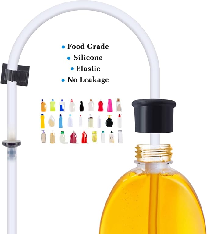 Soap Dispenser for Kitchen Sink and Extension Tube Kit, Stainless Steel - Image 7