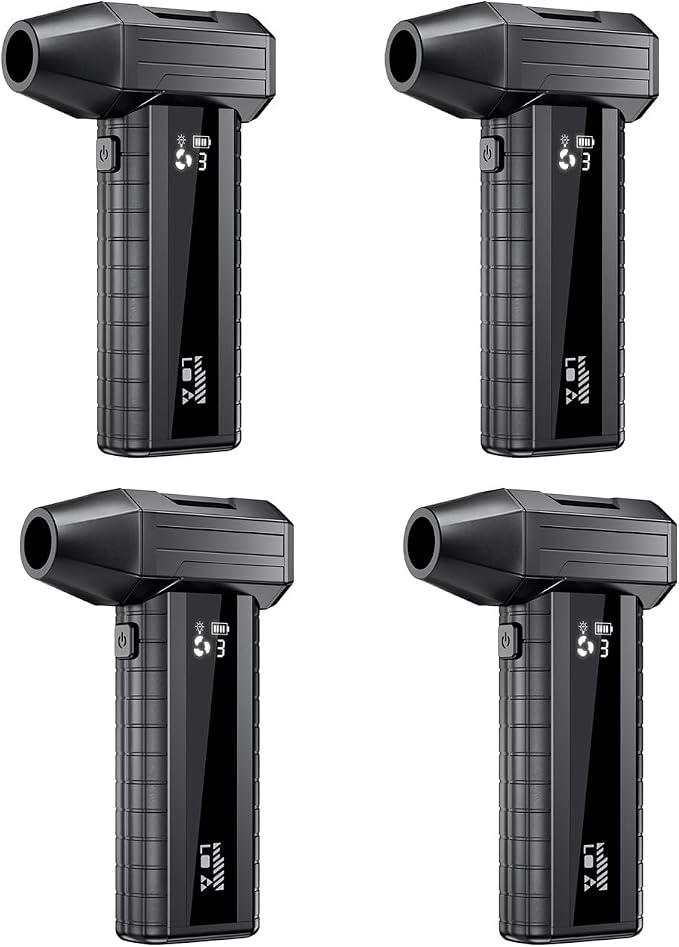 4 Pack Compressed Air Duster-110000RPM Electric Air Duster by Unknown