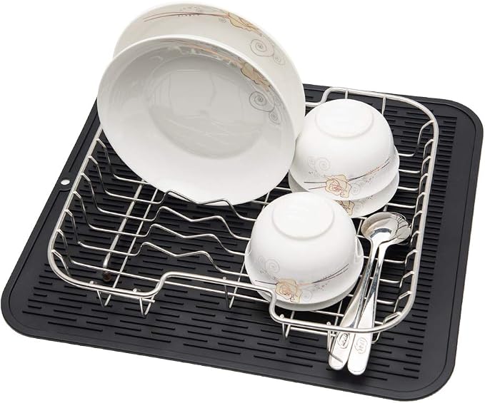 ZLR 2 Pcs Silicone Dish Drying Mats - Image 6