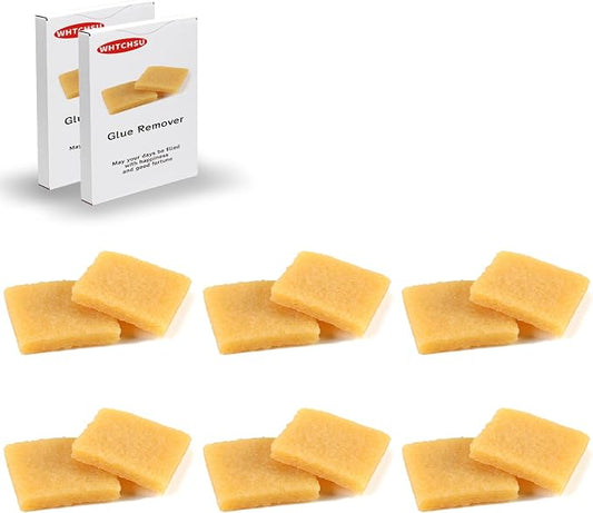 WHTCHSU 12 pcs Glue and Residue Eraser Rubber Cement Cleaner by WHTCHSU
